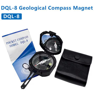 Brandneuer Geologie-Kompass DQL-8 Multifunktionelles Outdoor Off-Road-Professionelles Taschenmessgerät für Theodolite