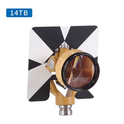 Einzige Prisma 14TB Kompatibel für Topcon SOUTH FOIF Gesamtstation Erhebungskonstante 5/8x11 Weibliche Faden-Metallhalter