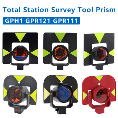 GPR111 GPH1 GPR121 Einzelsprisma für Leica Gesamtstationen Prisma Vermessungsinstrument Offset 0mm Konstante mit Weichbeutel
