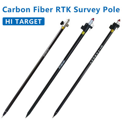 Kohlenstofffaserausdehnbarer Pole für GPS RTK GNSS Teleskopischer Rover Pole HiTarget GPS-Vermessungspol