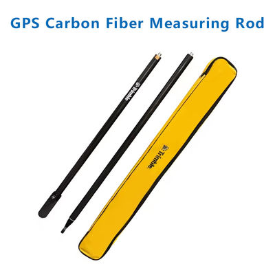GPS RTK Schwamm 2M Kohlenstofffaser GPS Geodätische Pole mit 2 Abschnitten mit Logo Universal GPS Pole Centering Rod