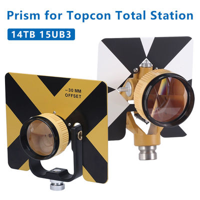 Einzige Prisma kompatibel für Topcon SOUTH FOIF Gesamtstation Vermessung Konstante -30/0mm 5/8x11 Weibliche Faden-Metallhalter