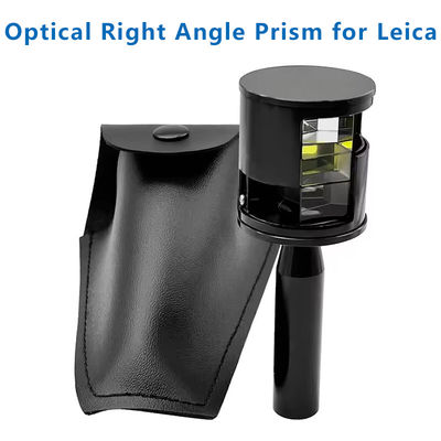 Optisches Quadrat Doppeloptisches Rechteck Prisma für Leca Gesamtstation Vermessungsinstrument Bequeme Tasche enthalten