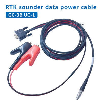 Hi-Target GC-3B UC-1 Multifunktionskabel GPS RTK Echo Sounder Verbindung zur Batterie Y-förmiges Datenkabel