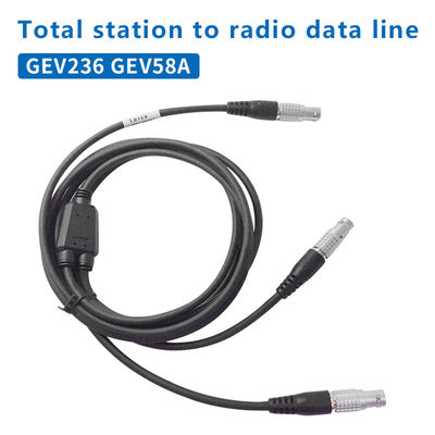 Y-förmiges Datennetzkabel 8-PIN für GEV236 GEV58A Wireless Radio Verbindung zur Gesamtstation und externen Batterie