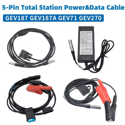 5 Pin Y Kabeladapter zum Anschließen von Leica TS/TM60/50/30 Total Station an PC und Strom
