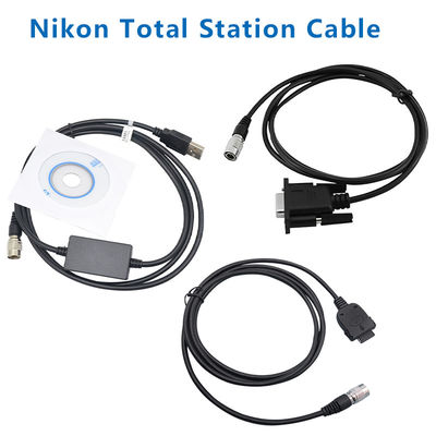 6 PIN-USB RS232 PDA-Schnittstellen-Daten-Download-Kabel für die Nikon-Umfrage Gesamtstation DTM532/452/330 Datenübertragungskabel