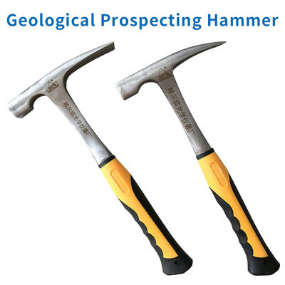 Professionelles Klauenhammer Hochkohlenstoffstahl Geologischer Hammer Integriertes Schmieden Multifunktions-Hardware-Werkzeug für Tischler