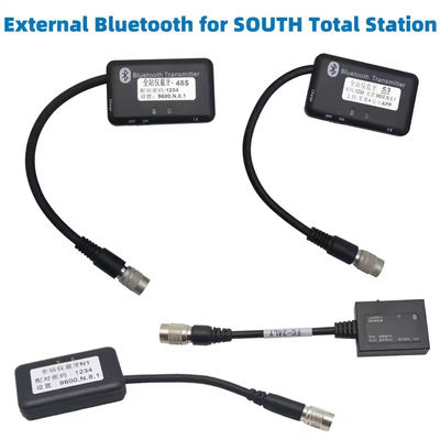Bluetooth-Adapter für SOUTH KOLIDA SANGDING Total Station 6 Pin mit Ladegerät und Kabel Android- und iOS-Systeme