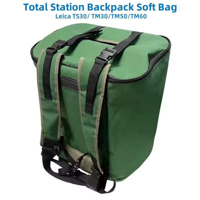 Grüne Farbe Soft Kit Rucksack Handtasche für Leica TS TM30 50 60Total Station Survey Bag