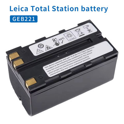 GEB221 Ersatz-Wiederaufladbare Li-Ion-Batterie 7.4v für das Vermessungsinstrument Gesamtstation TS11 TS12 TS15 TS16 GS10 GNSS