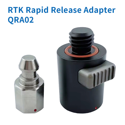 Fügen Sie die 40 mm lange neue GNSS RTK Schnellverschlussadapter QRA02 für den Weitbereichseinsatz hinzu