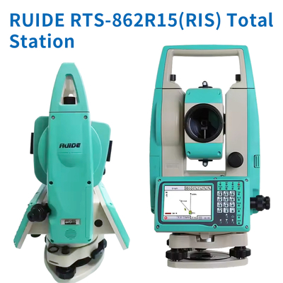 Ruide RTS-862R15 Totalstation 2'' Genauigkeit 1500M Non-Prisma Reichweite