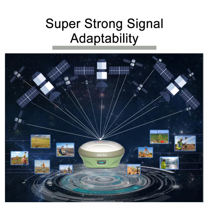 Vermessungsinstrument GPS RTK Basis und Rover FOIF A60 PRO 1408 Kanäle GNSS GPSS RTK Empfänger 6