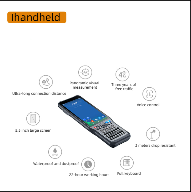 RTK Messung von GNSS-GIS-Daten Sammler Hi-Target IHAND55 GPS-Controller 2